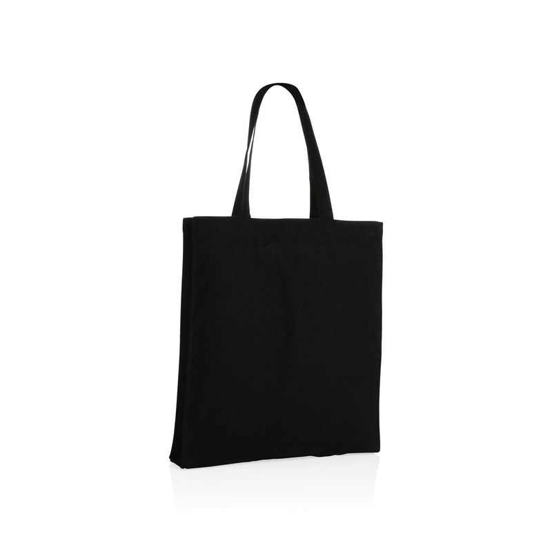 Load image into Gallery viewer, Cotton tote 42x6.5 x38cm 145g pack of 100 Black Custom Wood Designs __label: Multibuy unbranded-black-cotton-tote-42x6-5-x38cm-145g-pack-of-100-53613355696471
