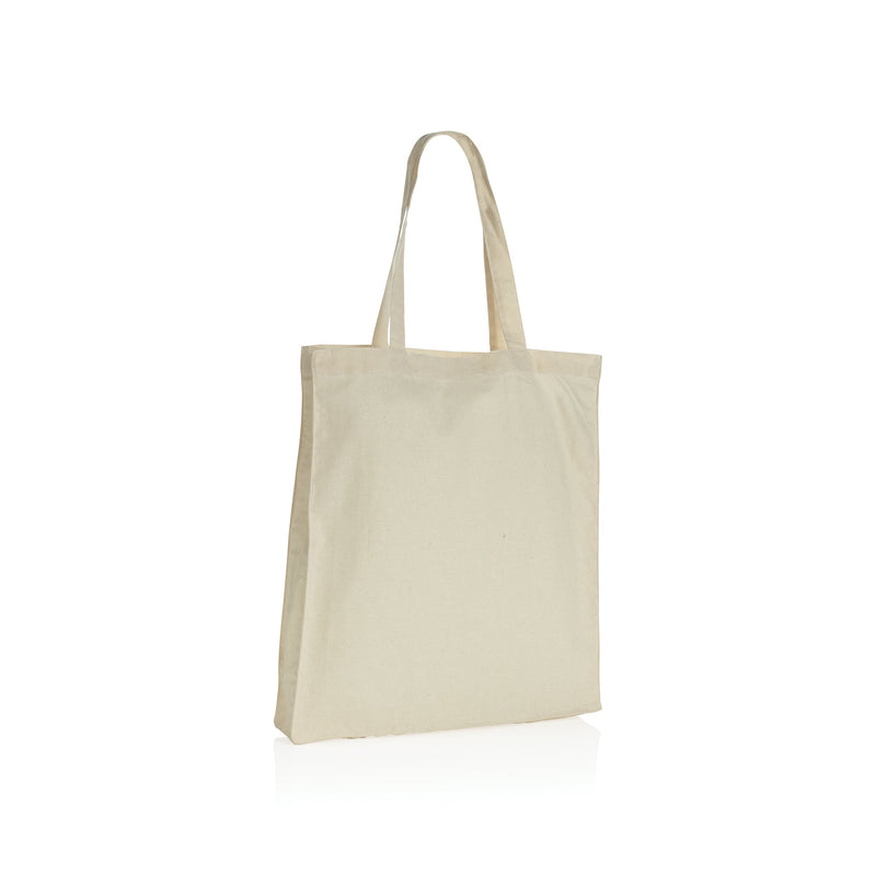 Load image into Gallery viewer, Cotton tote 42x6.5 x38cm 145g pack of 100 Cream Custom Wood Designs __label: Multibuy unbranded-black-cotton-tote-42x6-5-x38cm-145g-pack-of-100-53613356712279