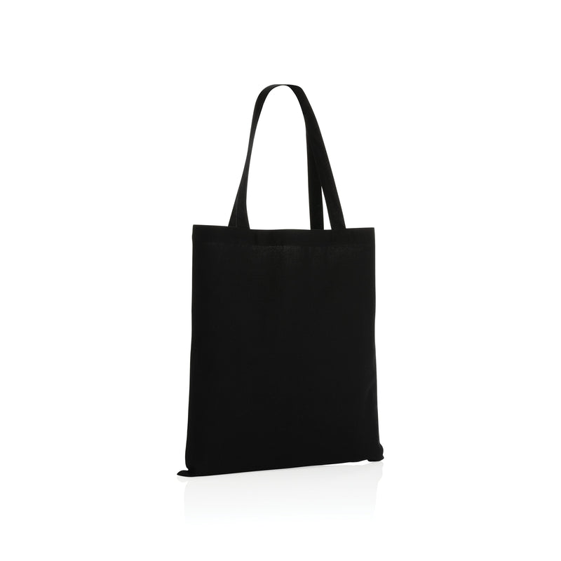 Load image into Gallery viewer, Cotton Tote Bag 40x3x38cm 1454g pack of 250 Black Custom Wood Designs __label: Multibuy __label: Upload Logo unbranded-black-cotton-tote-bag-40x3x38cm-1454g-pack-of-250-53613355958615