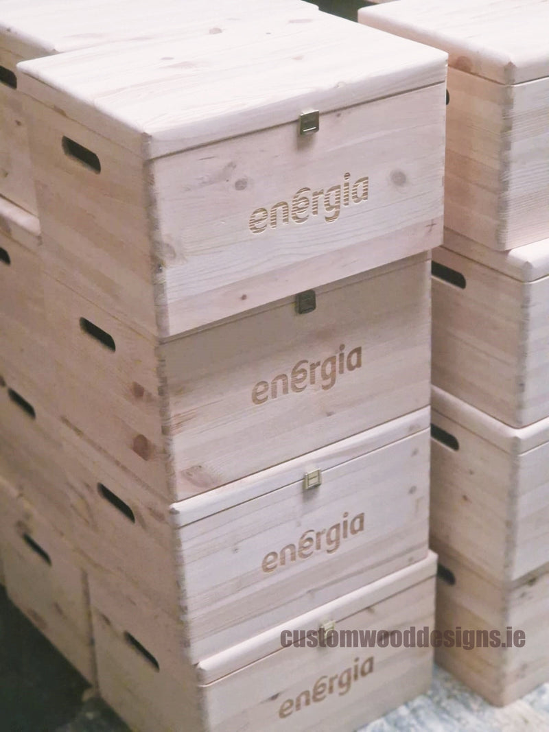 Load image into Gallery viewer, Pine Box MPB3 Custom Wood Designs __label: Upload Logo unbranded-pine-box-mpb3-51437032898903