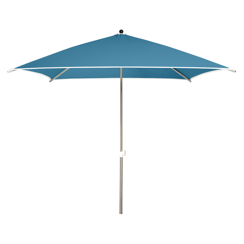 Load image into Gallery viewer, Vlaemynck Cortina Square Parasol 200 × 200 cm – Adriatic Blue