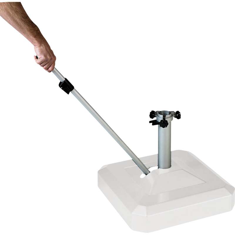 Load image into Gallery viewer, Vlaemynck Liro Concrete Parasol Base 45 kg – White