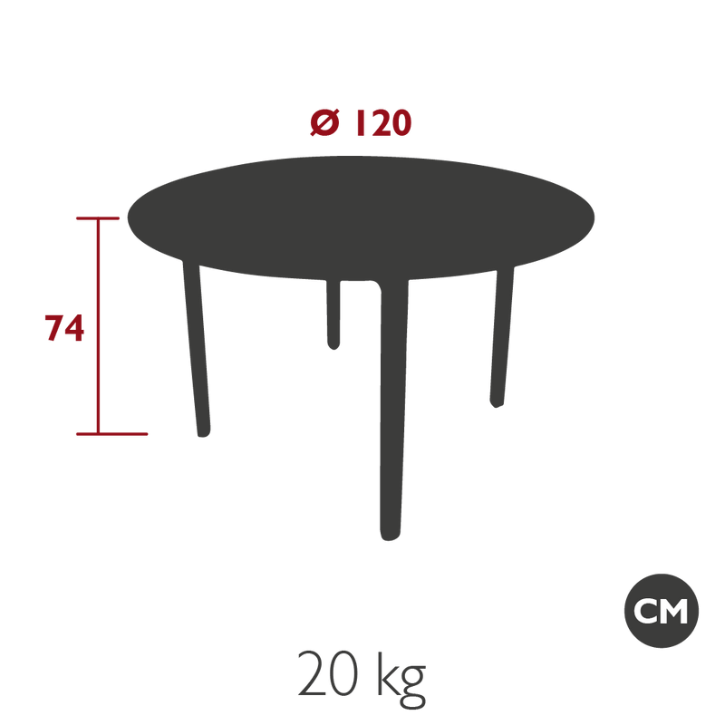 Load image into Gallery viewer, Vlaemynck Lodge Round Teak Dining Table Ø120 cm – view 2