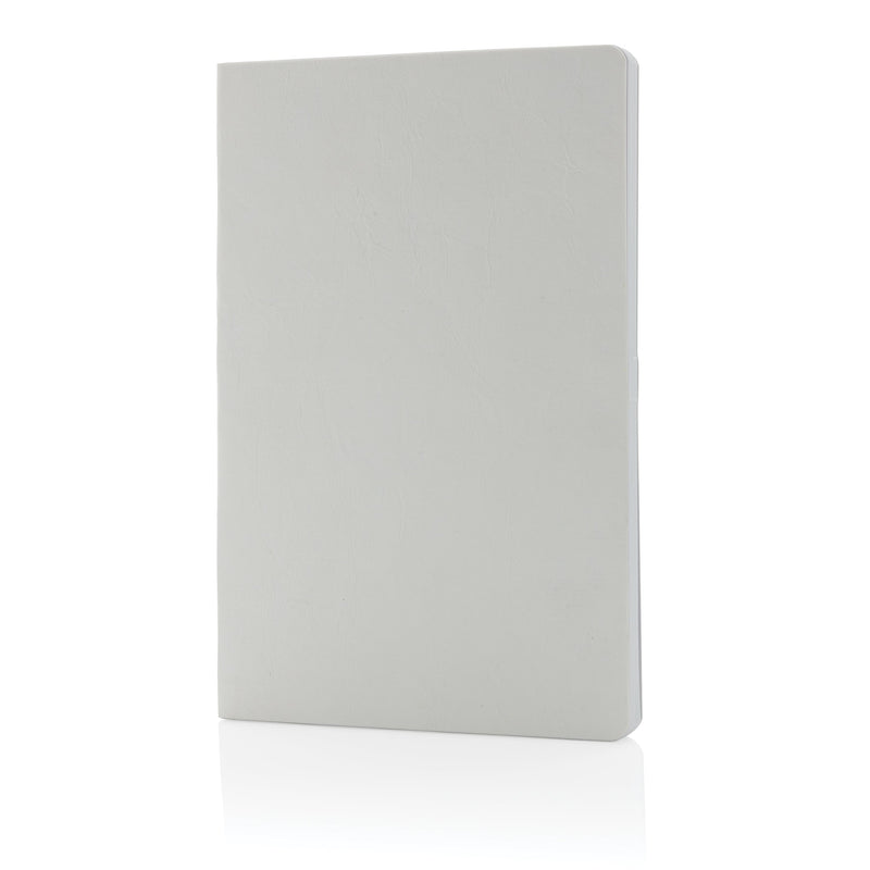 Load image into Gallery viewer, Recycled A5 paper notebook pack of 100 Custom Wood Designs __label: Multibuy whiterecycledpapernotebookcustomwooddesignslogobrandedofficegifting_524825a8-e088-4622-827a-c26fb757ce9b