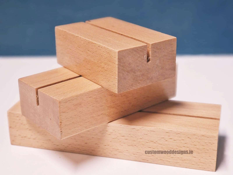 Load image into Gallery viewer, Wooden Block Menu Holders Holder Custom Wood Designs block holder menu holder menu stand wooden-block-menu-holderscustom-wood-designsholder-735916_b553c700-dc2e-453a-8565-d3250c70156b