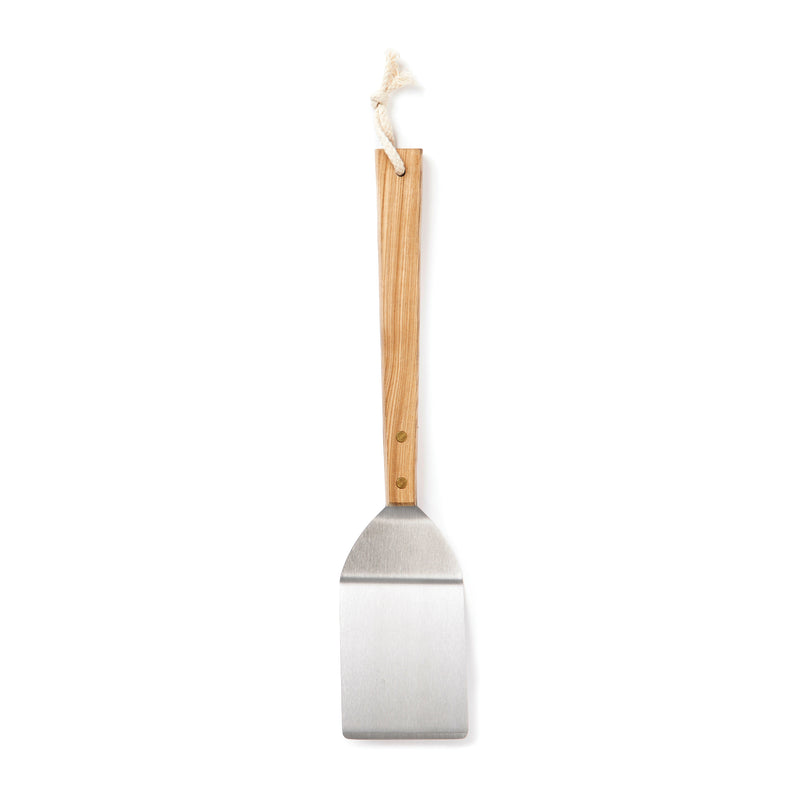 Load image into Gallery viewer, Set of 25 wood Paso Turner grill scrapers by Custom Wood Designs, natural wooden tools for grilling and barbecue cleaning.