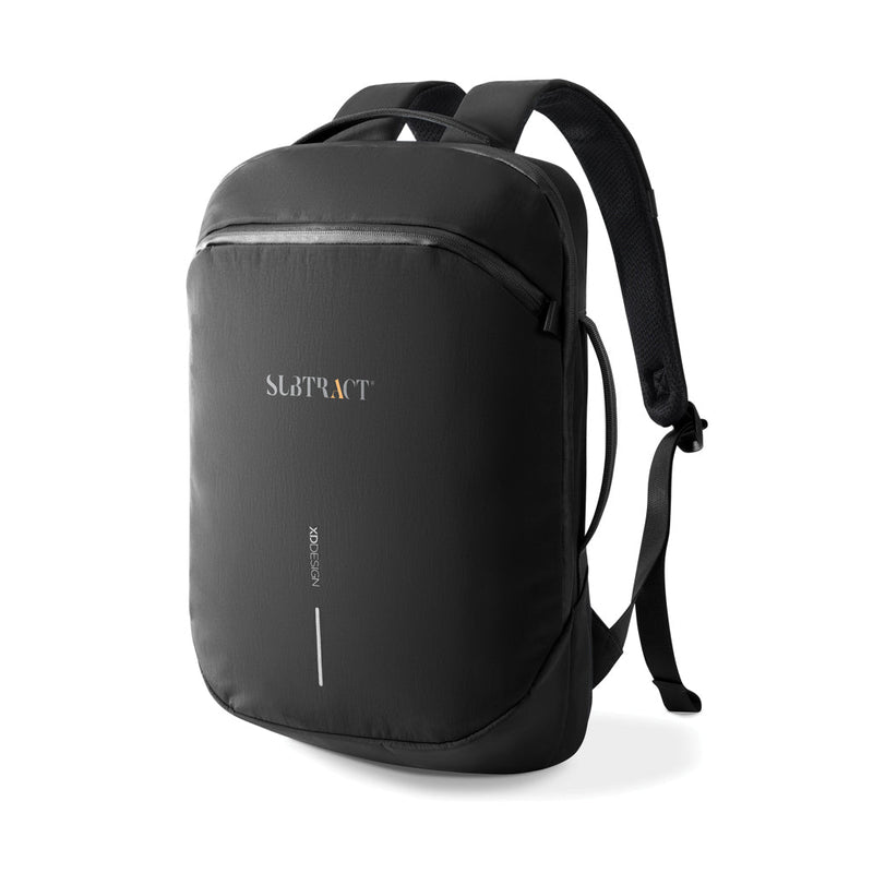 Load image into Gallery viewer, XD Design Bobby Air Backpack - Custom Wood DesignsXD Design Bobby Air backpack in black with multiple compartments and padded straps, designed for travel and everyday use.Bags & TravelP706.3201Nylon,rPETblack