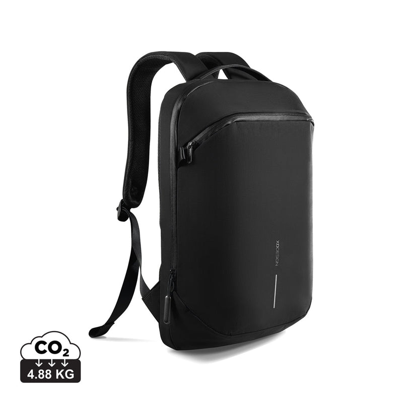 Load image into Gallery viewer, XD Design Bobby Air Backpack - Custom Wood DesignsXD Design Bobby Air backpack in black with multiple compartments, designed for comfortable travel and everyday use.Bags & TravelP706.3201Nylon,rPETblack