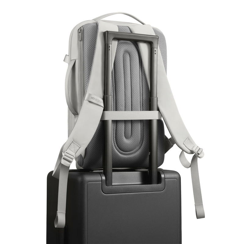 Load image into Gallery viewer, XD Design Bobby Air Backpack - Custom Wood DesignsXD Design Bobby Air backpack in black with multiple compartments, designed for travel and daily use.Bags & TravelP706.3219Nylon,rPETgrey