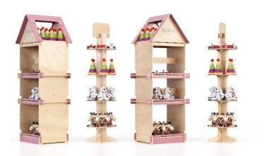 Why Choose Wooden Slot-Together  Displays Over Metal, Plastic, and Cardboard?