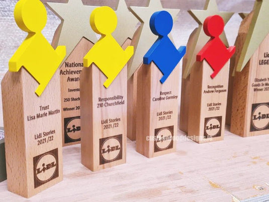 How to Choose the Perfect Wooden Award for Your Top Performers - Custom Wood Designs