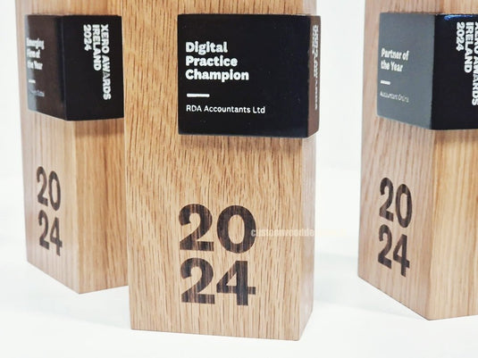 Personalised Wooden Awards - Custom Wood Designs