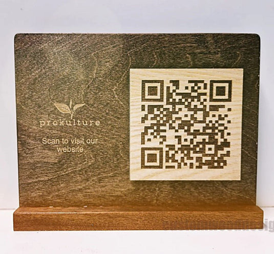Securing the Future: How Custom Wood Designs' Wooden Engraved QR Codes are Safeguarding the Hospitality Industry - Custom Wood Designs