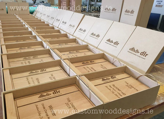 The Power of Plaque Awards: Boosting Employee Recognition and Supplier Appreciation - Custom Wood Designs