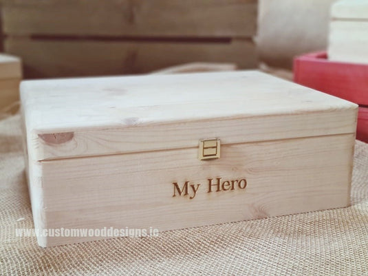 Unique Personalized Keepsake Box Ideas - Custom Wood Designs