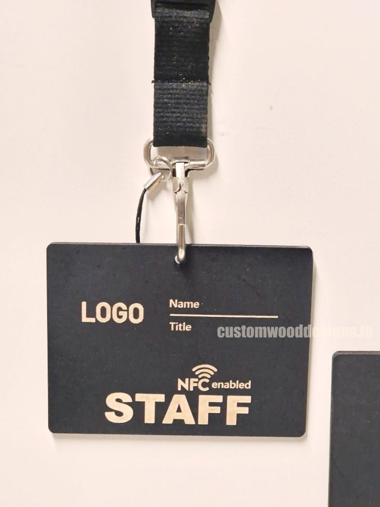 Wooden NFC Lanyards - The Next Big Innovation from Custom Wood Designs - Custom Wood Designs