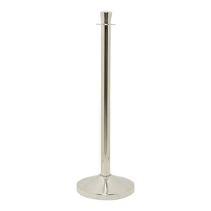 Securit Classic chrome rope barrier post
