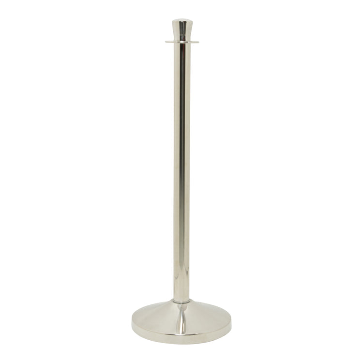 Securit Classic chrome rope barrier post