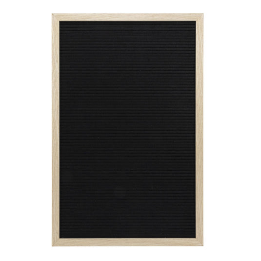 Securit teak felt letter board