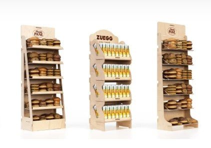 Displays – Food and Bevarage Style - Custom Wood Designs