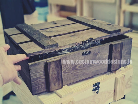 Gift Hamper Boxes - Custom Wood Designs