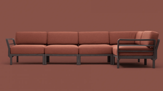 Maximo 5 Modular Outdoor Sofa Seating System - Custom Wood DesignsMaximo 5 modular outdoor sofa from Custom Wood Designs, showing a stylish seating system with cushions on a hotel terrace.Modular Sofa Outdoor24575213376759Terra Cannella