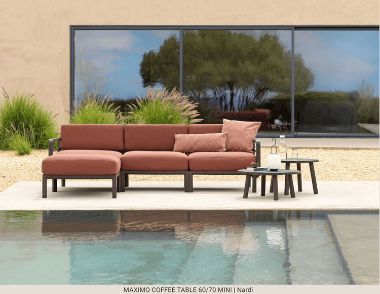 Nardi Maximo Conversation Set – Nardi in situ
