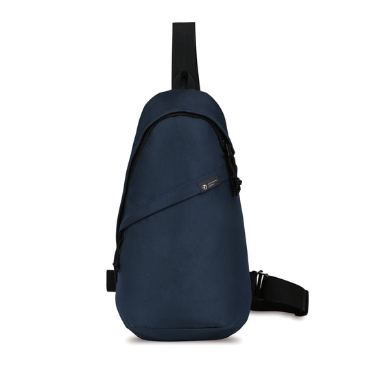 Renew AWARE™ rPET Sling Bag by XD Collection, eco-friendly bag with adjustable strap and sleek design, made from recycled materials.