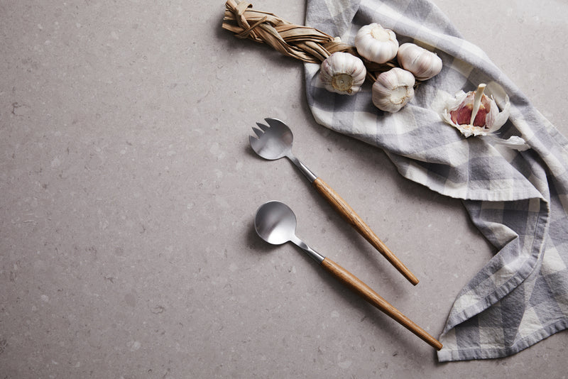 Load image into Gallery viewer, Retro serving cutlery - Custom Wood Designs
