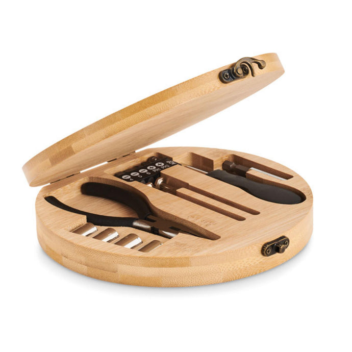 tool set in bamboo box custom wood designs