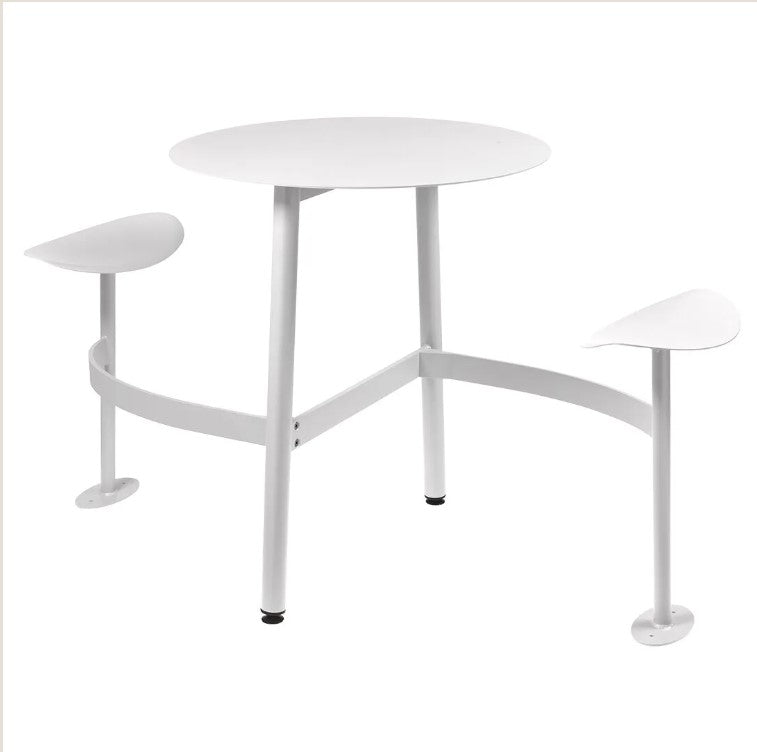 Load image into Gallery viewer, BOLDER 2-Seater Modular Round Outdoor Table with Integrated Seating
