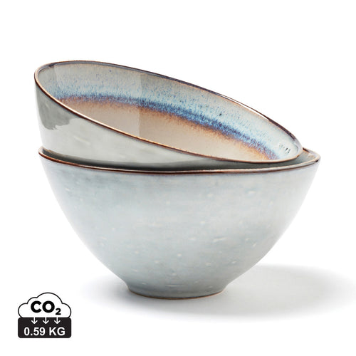 Nomimono bowl 15,5 cm, 2 pcs set - Custom Wood Designs