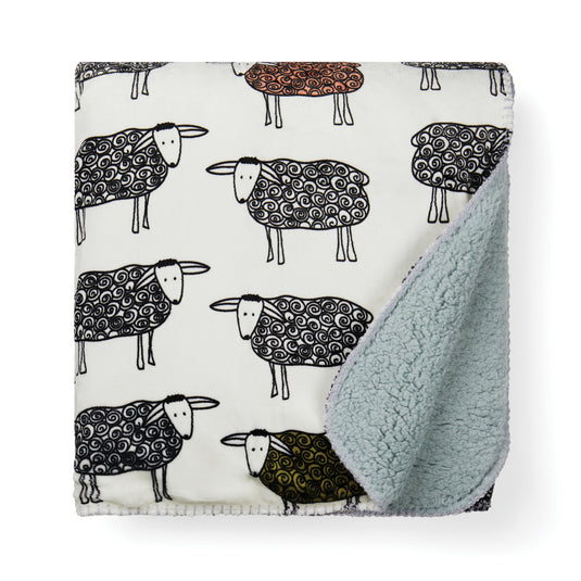 Sheep GRS recycled PET pile blanket
