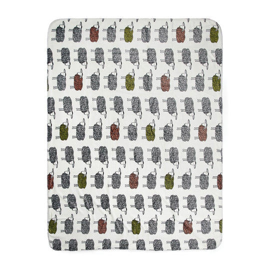 Sheep GRS recycled PET pile blanket