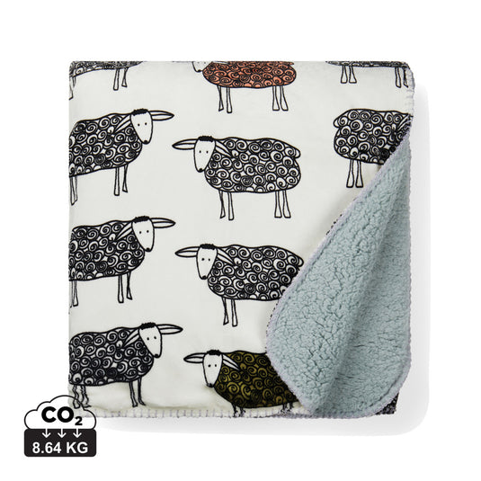 Sheep GRS recycled PET pile blanket