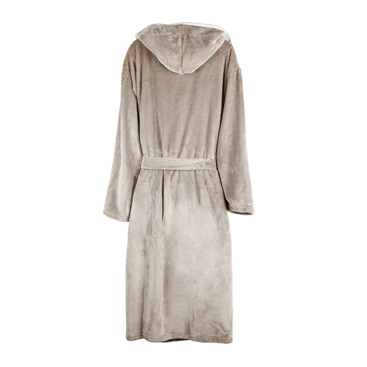 Louis luxury plush RPET robe size L-XL