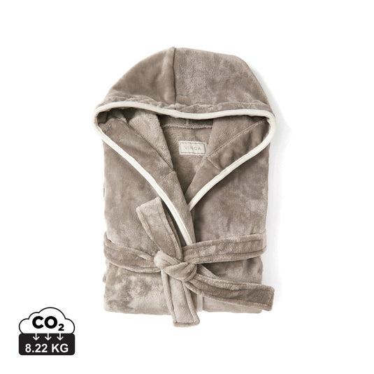 Louis luxury plush RPET robe size L-XL