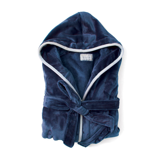Louis luxury plush RPET robe size L-XL