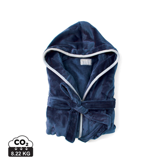 Louis luxury plush RPET robe size L-XL