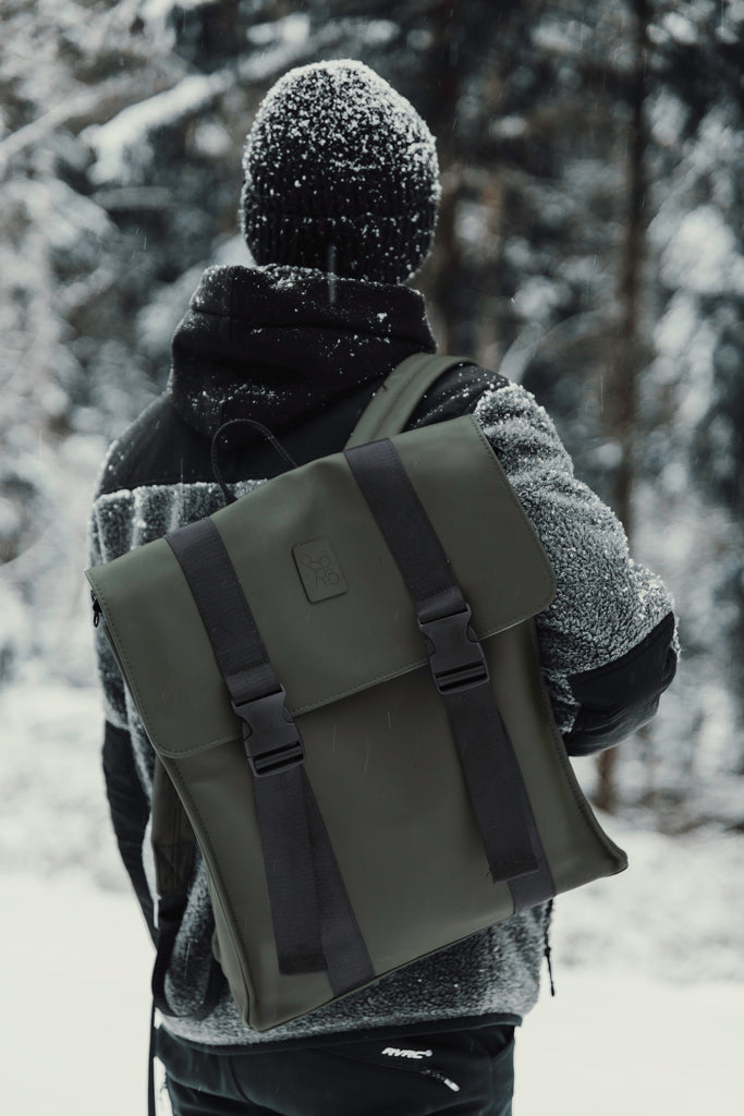 Load image into Gallery viewer, VINGA Baltimore Backpack - Custom Wood Designs
