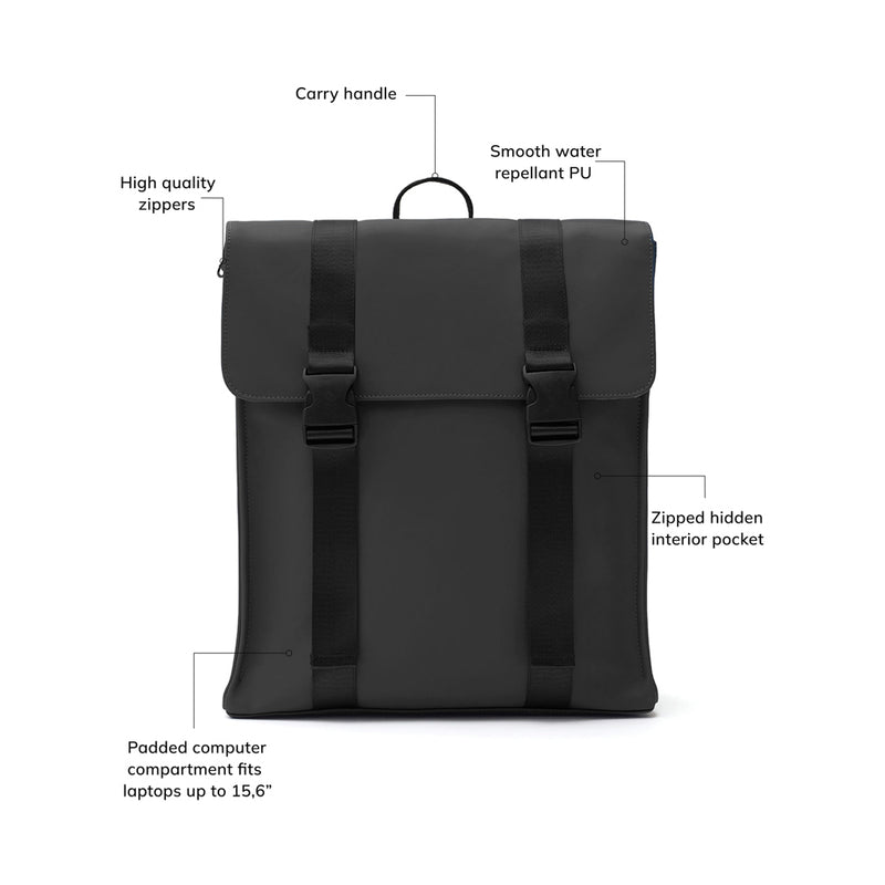 Load image into Gallery viewer, VINGA Baltimore Backpack - Custom Wood Designs
