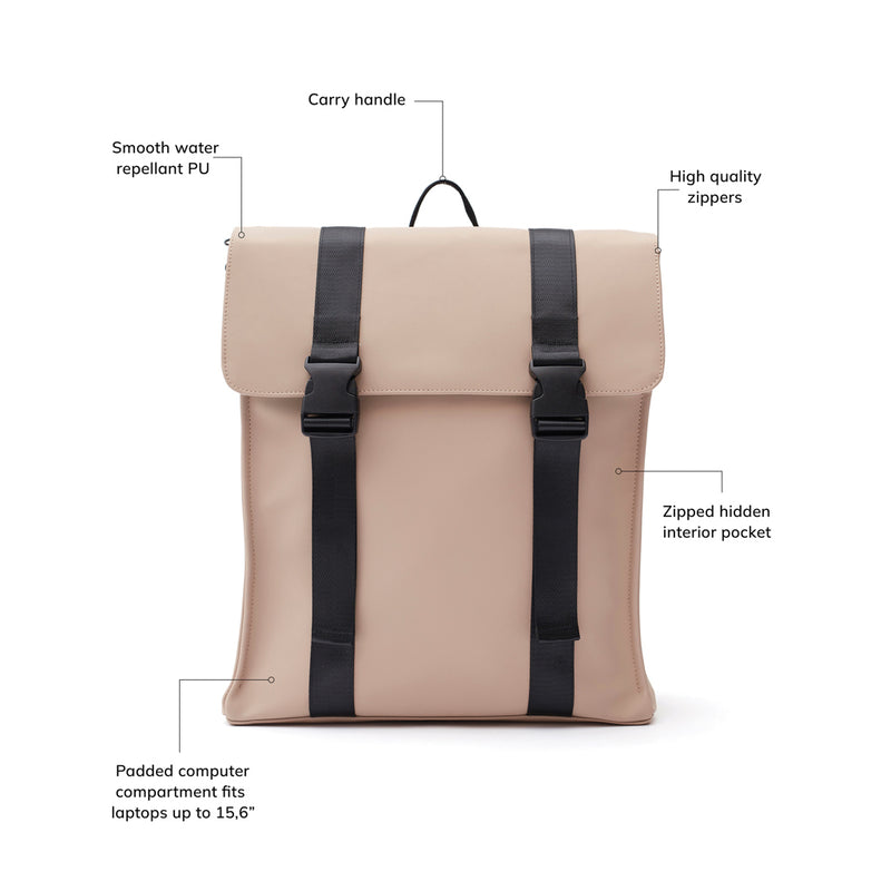 Load image into Gallery viewer, VINGA Baltimore Backpack - Custom Wood Designs
