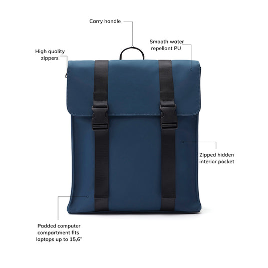 VINGA Baltimore Backpack - Custom Wood Designs