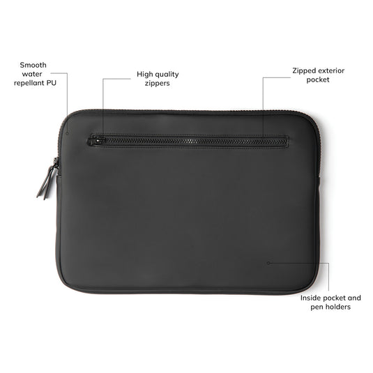 Baltimor laptopcase 15-17" - Custom Wood Designs