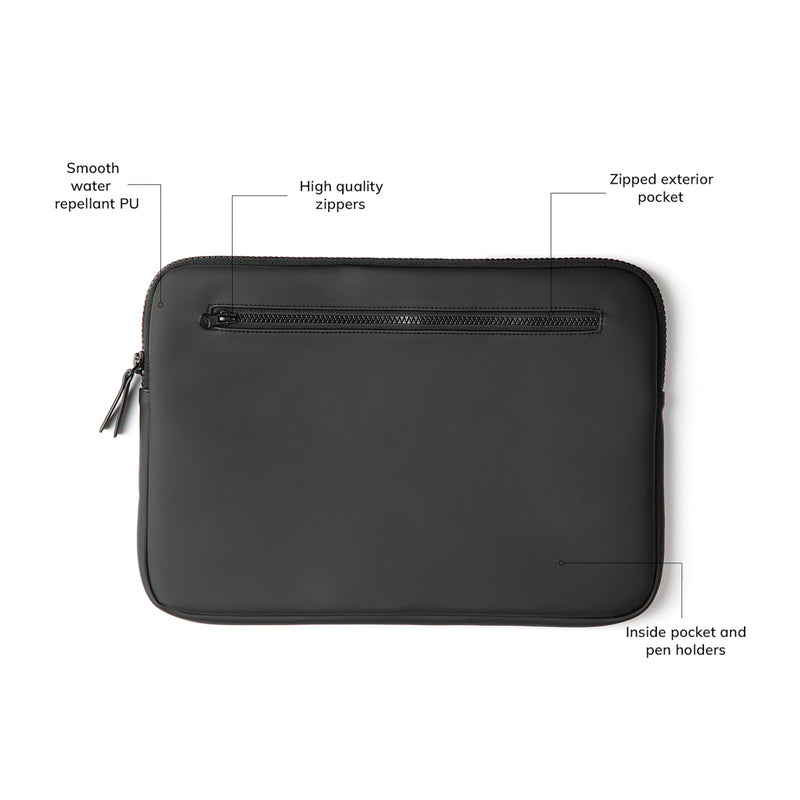 Load image into Gallery viewer, Baltimor laptop case 12-15&quot; - Custom Wood Designs
