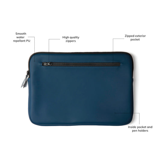 Baltimor laptop case 12-15" - Custom Wood Designs