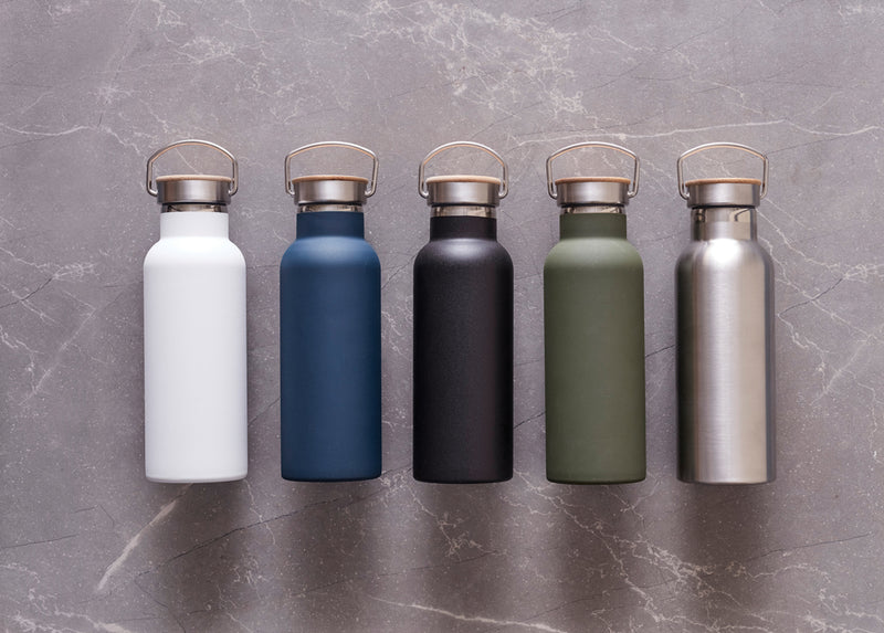 Load image into Gallery viewer, VINGA Miles Thermos Bottle 500 ml - Custom Wood Designs
