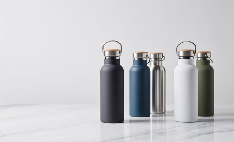 Load image into Gallery viewer, VINGA Miles Thermos Bottle 500 ml - Custom Wood Designs
