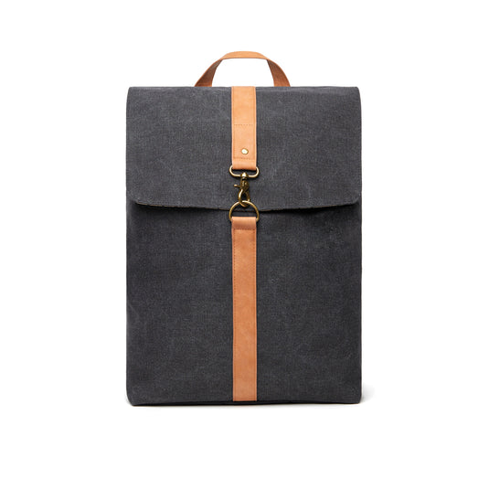 Vinga Bosle backpack made from GRS recycled canvas, stylish bags and travel accessory with eco-friendly design.