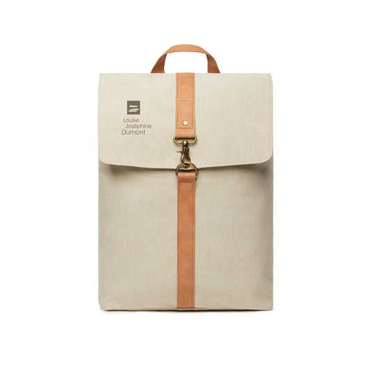 Vinga Bosle backpack made from GRS recycled canvas, stylish and eco-friendly bags & travel accessory with durable design.